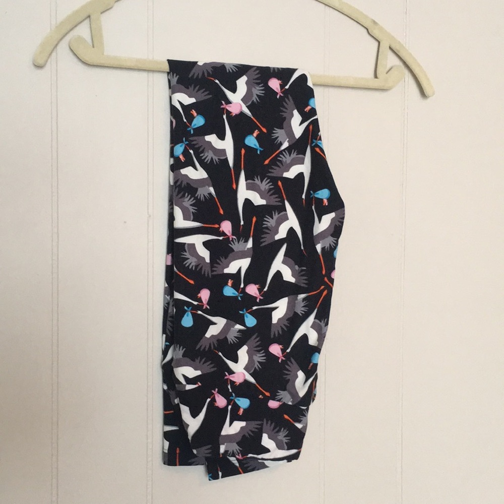 LuLaRoe One Size Stork Leggings